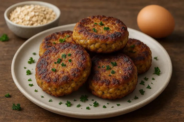 Vegetarische Frikadellen Tom Meurer LifeChanger